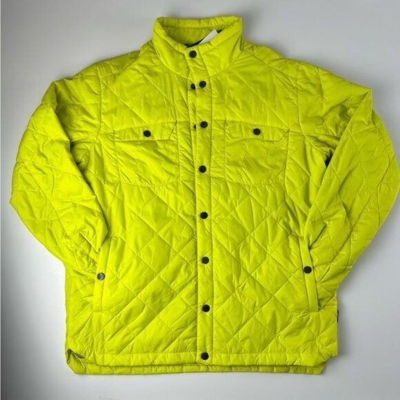 Stio Other - STIO Men’s Skycrest Insulated Snap Shirt Size M Color Lightning Bug.